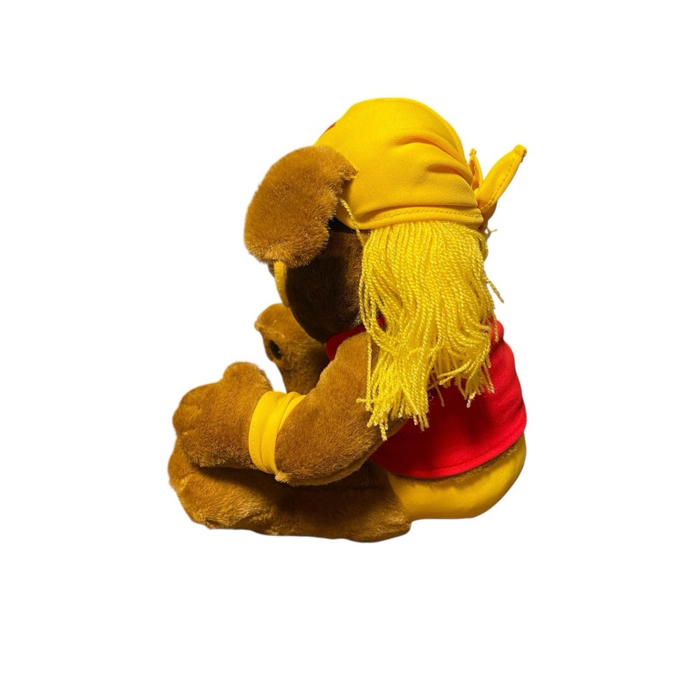 WWE WWF RARE HULK HOGAN PLUSH BULLDOG 2002 Hulk Still Rules Hulkamania - Picture 4 of 6